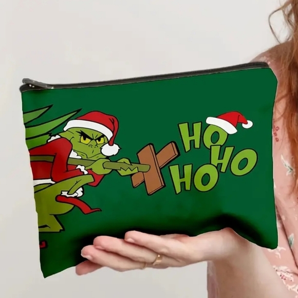 Last one! NEW! The GRINCH  makeup bag or pencil case - Picture 11 of 11